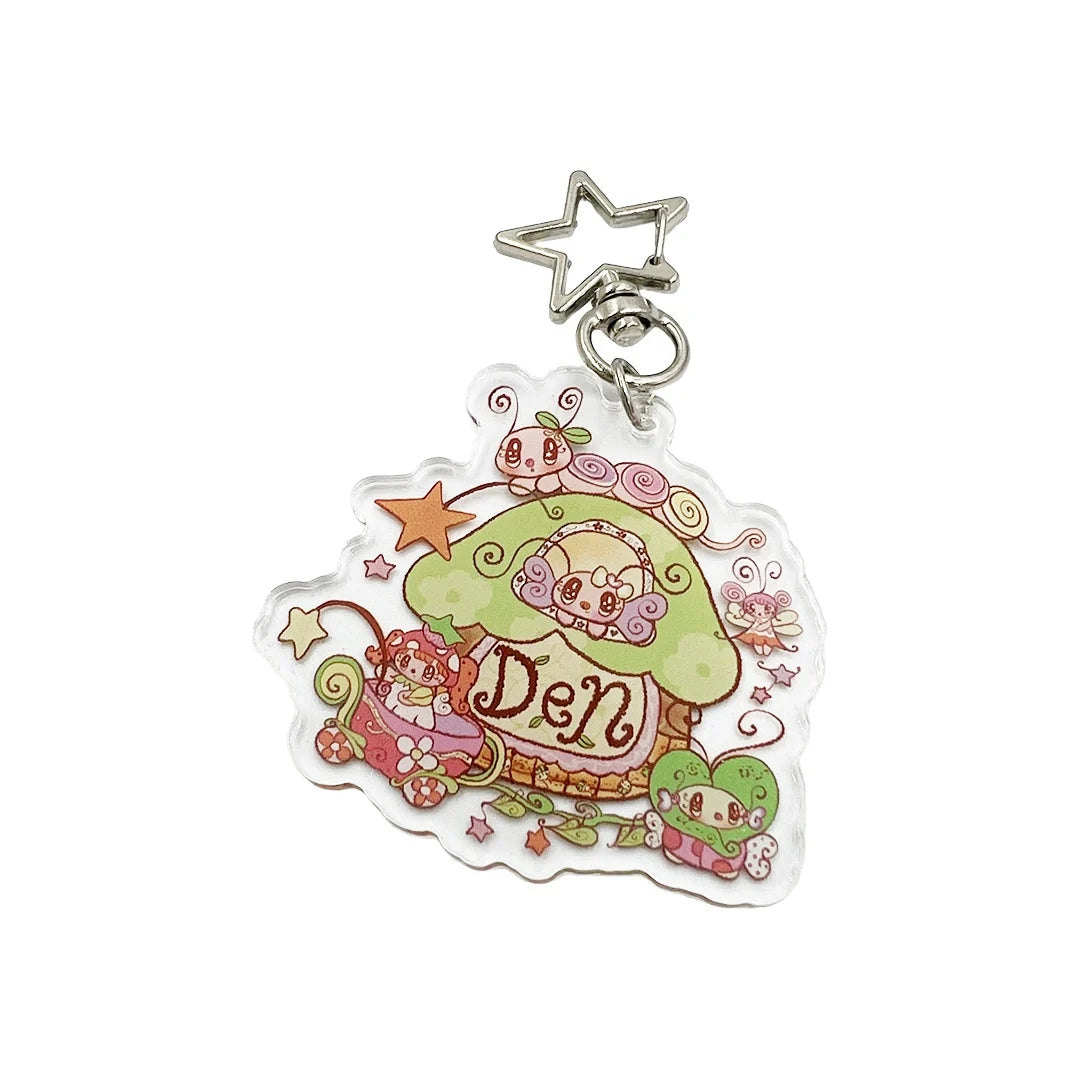 DEN - Smile Like A Flower Key Ring