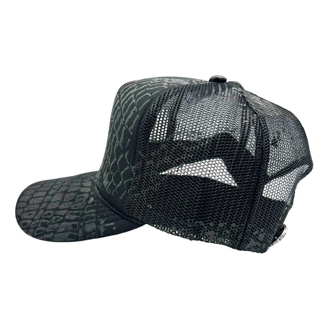SICK DAN - Croc Print Trucker Cap