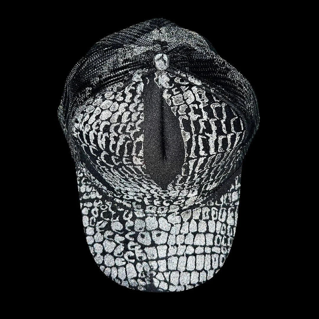 SICK DAN - Croc Print Trucker Cap