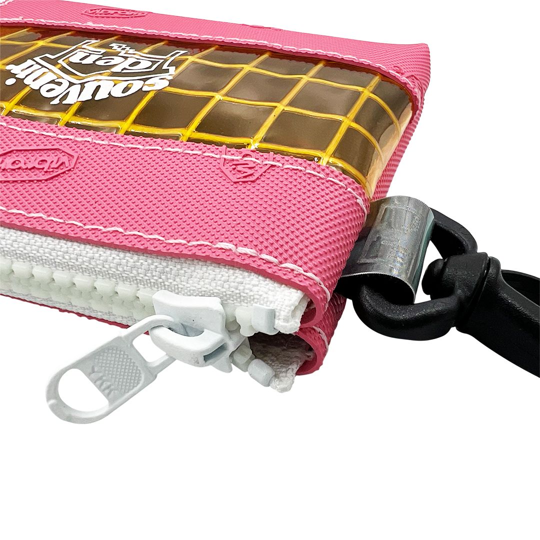 DEN - THISWAY - L ZIP WALLET - PINK