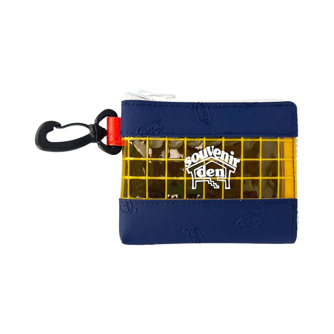 DEN - THISWAY - L ZIP WALLET - BLUE