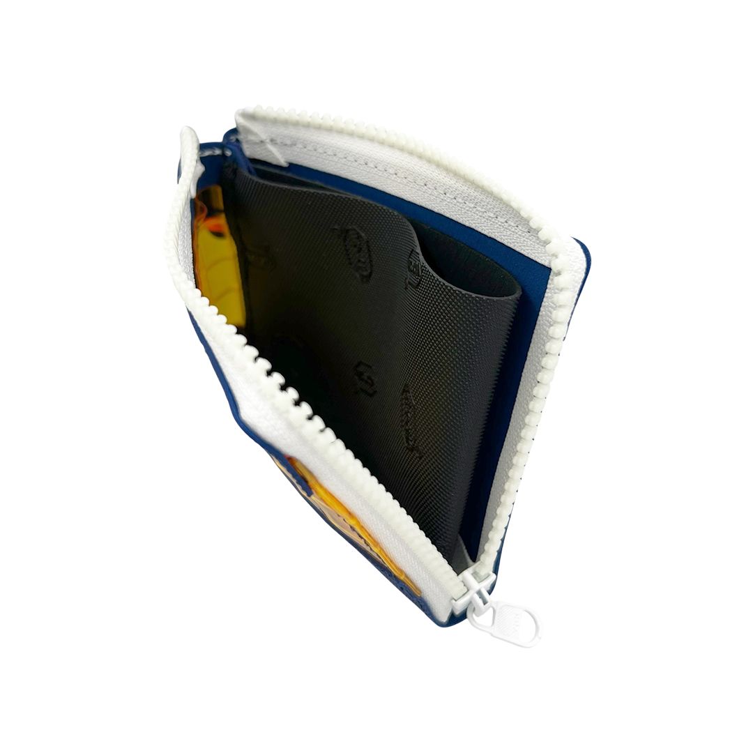 DEN - THISWAY - L ZIP WALLET - BLUE