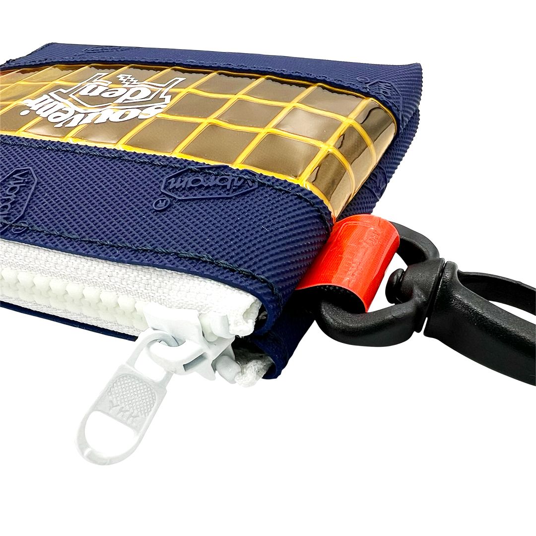 DEN - THISWAY - L ZIP WALLET - BLUE
