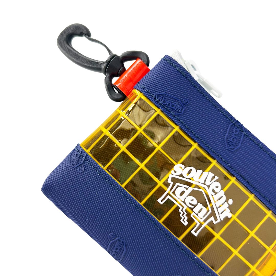 DEN - THISWAY - L ZIP WALLET - BLUE