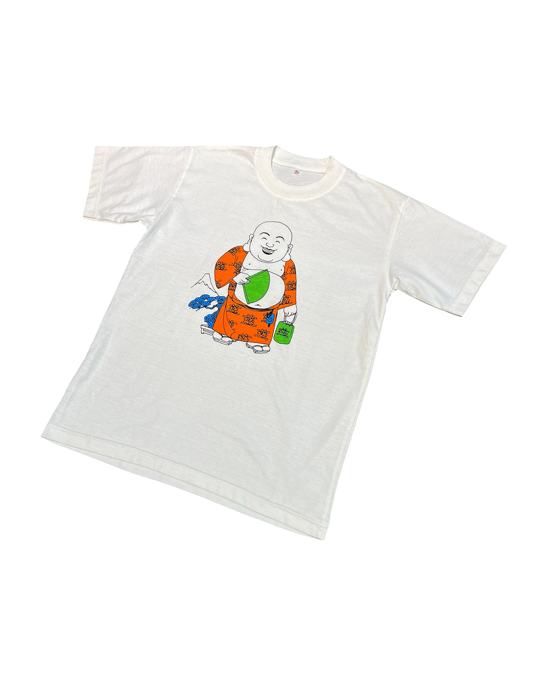 VINTAGE BUDDHA GRAPHIC TEE WHITE