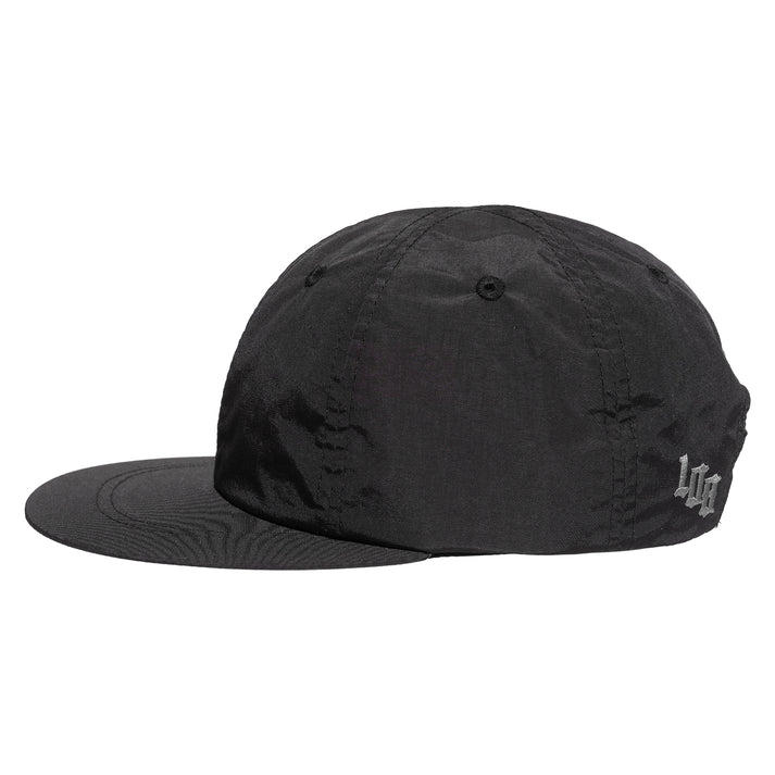 108WAREHOUSE - RELAXED 6 PANEL CAP - BLACK