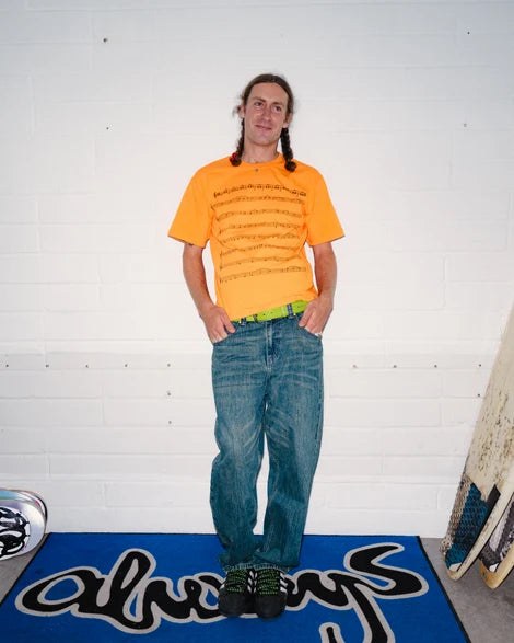ALWAYS - PARTITION TEE - ORANGE