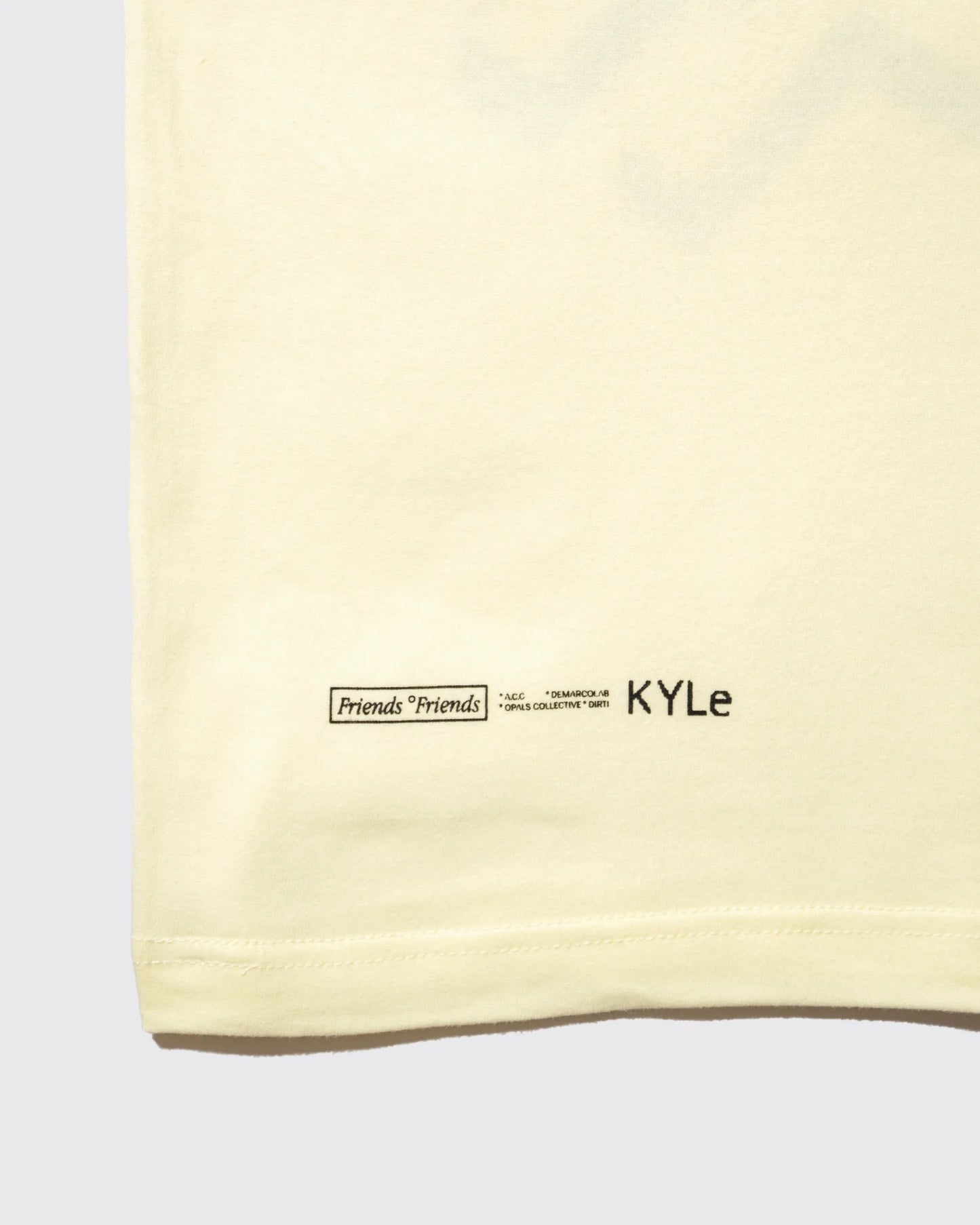 DEMARCOLAB - KYLE TEE - YELLOW