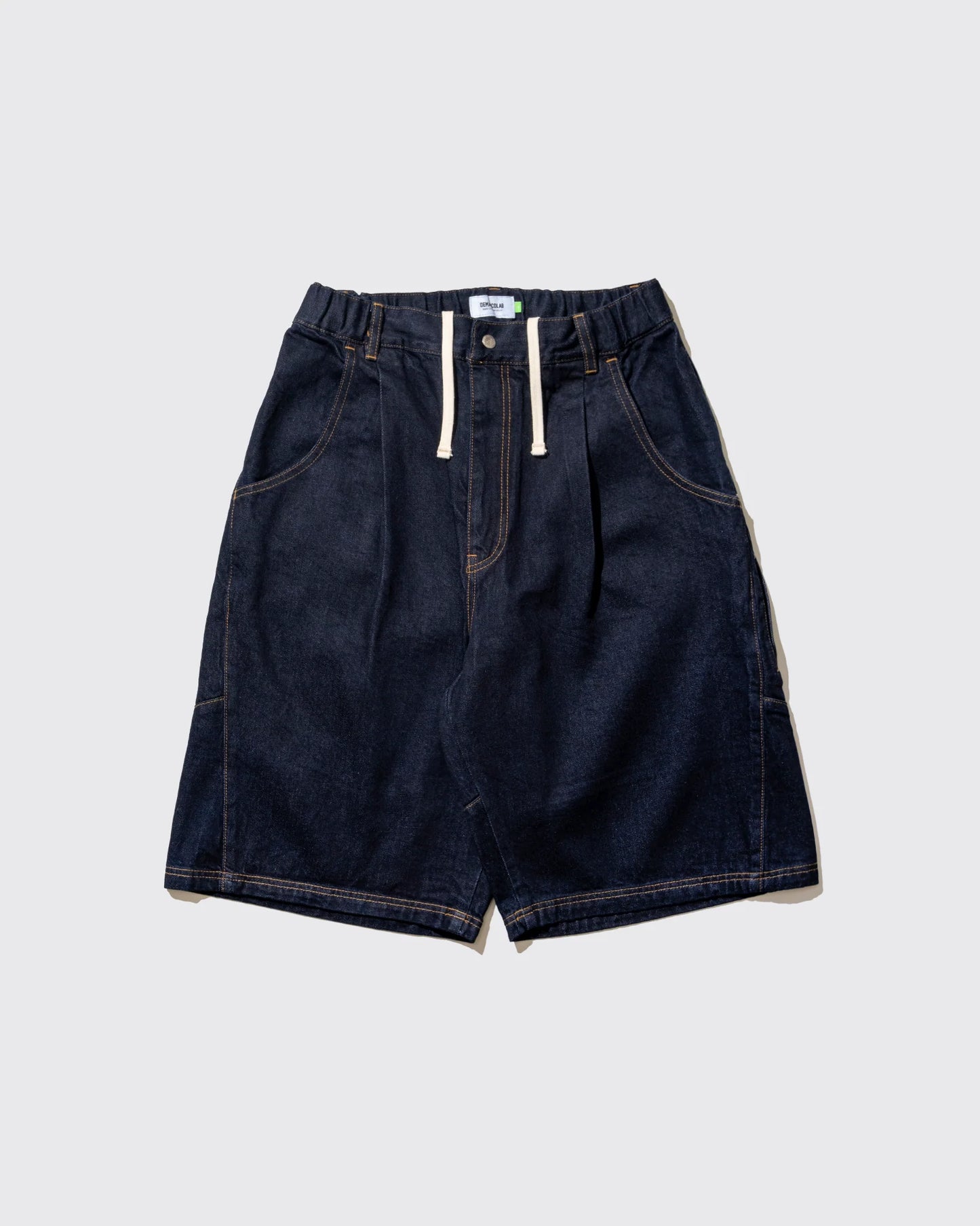 DEMARCOLAB - MOTO DENIM SHORTS