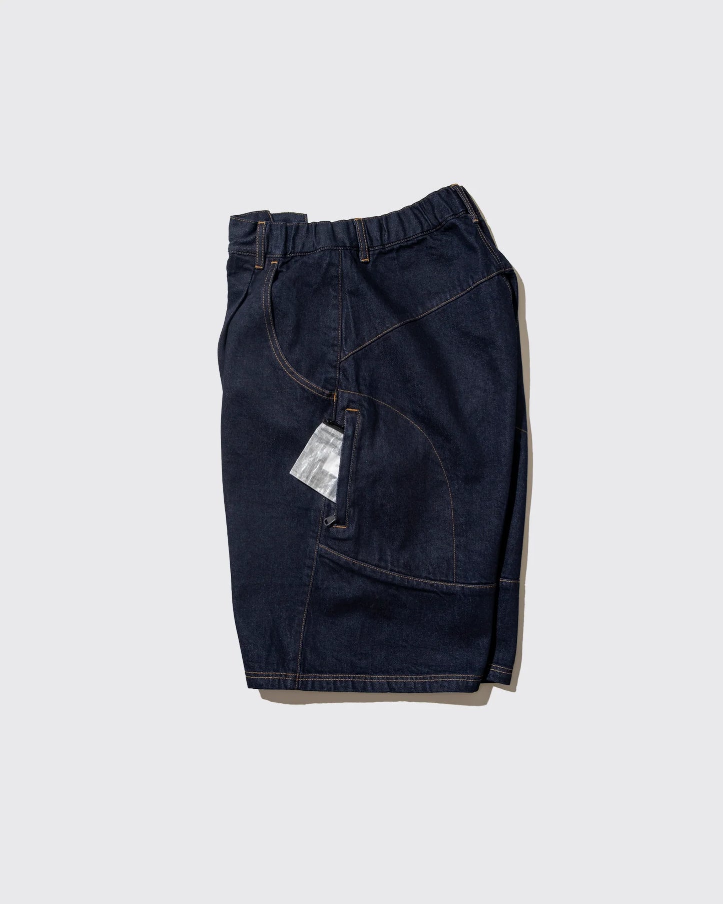 DEMARCOLAB - MOTO DENIM SHORTS