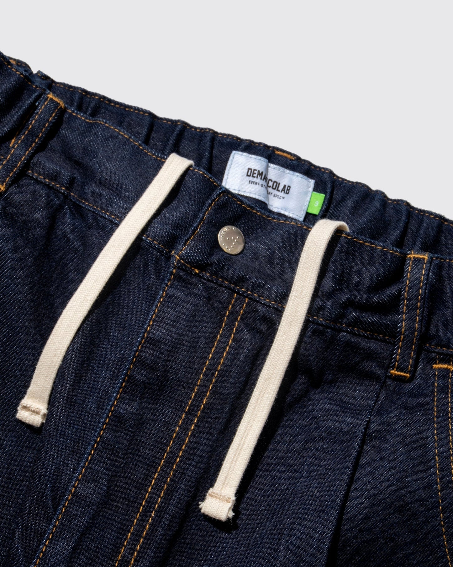 DEMARCOLAB - MOTO DENIM SHORTS
