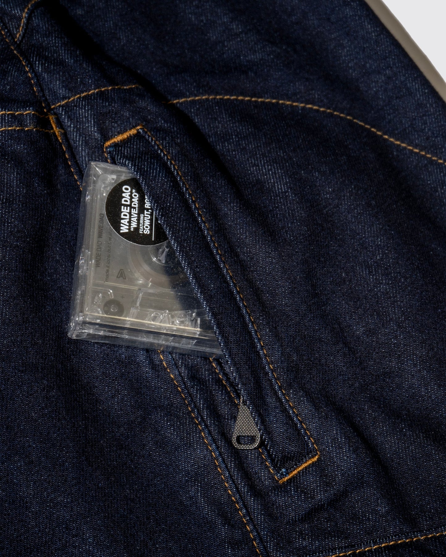 DEMARCOLAB - MOTO DENIM SHORTS