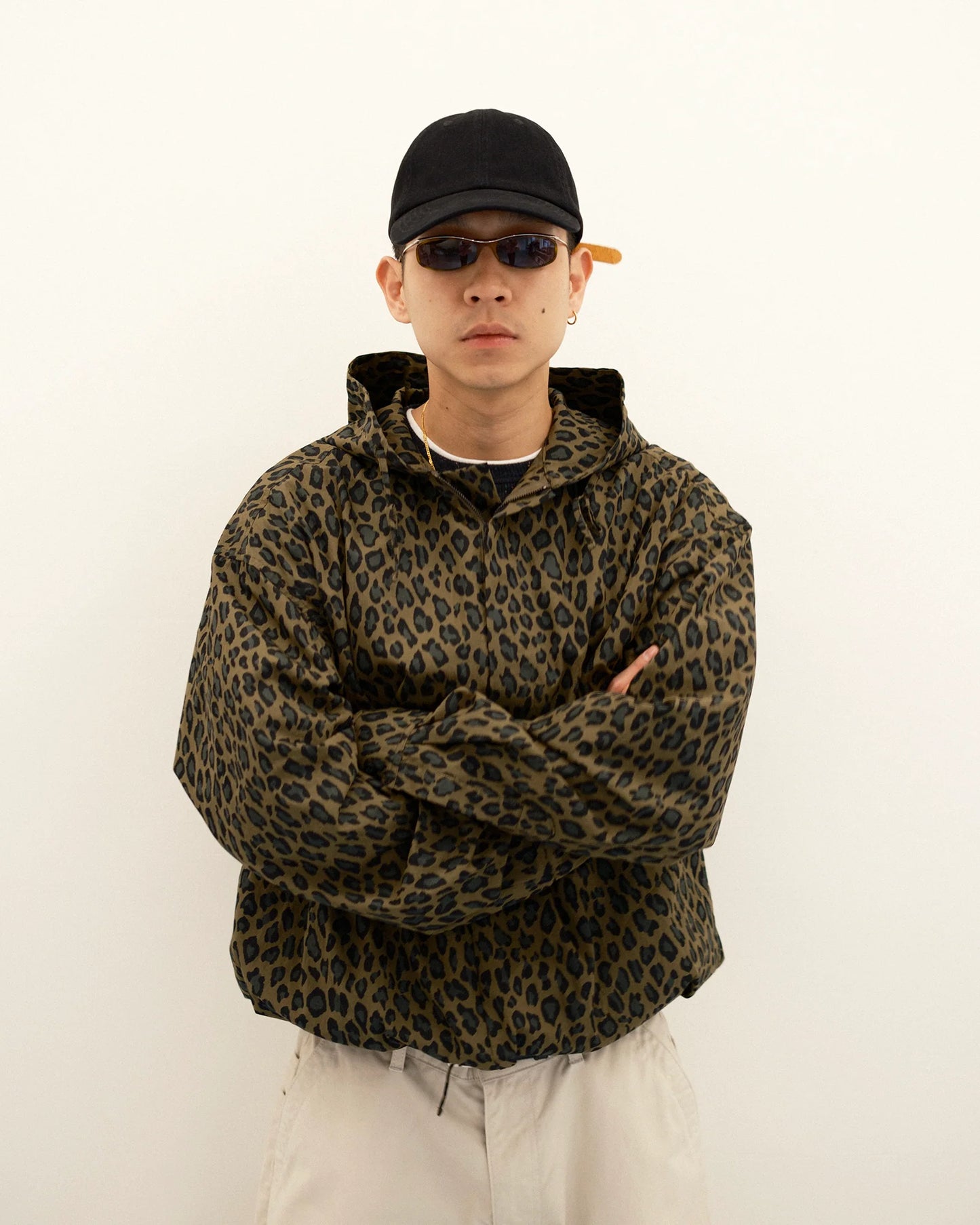 DEMARCOLAB - 1NE2WO LEO Z/H OVER SHIRT (Olive)