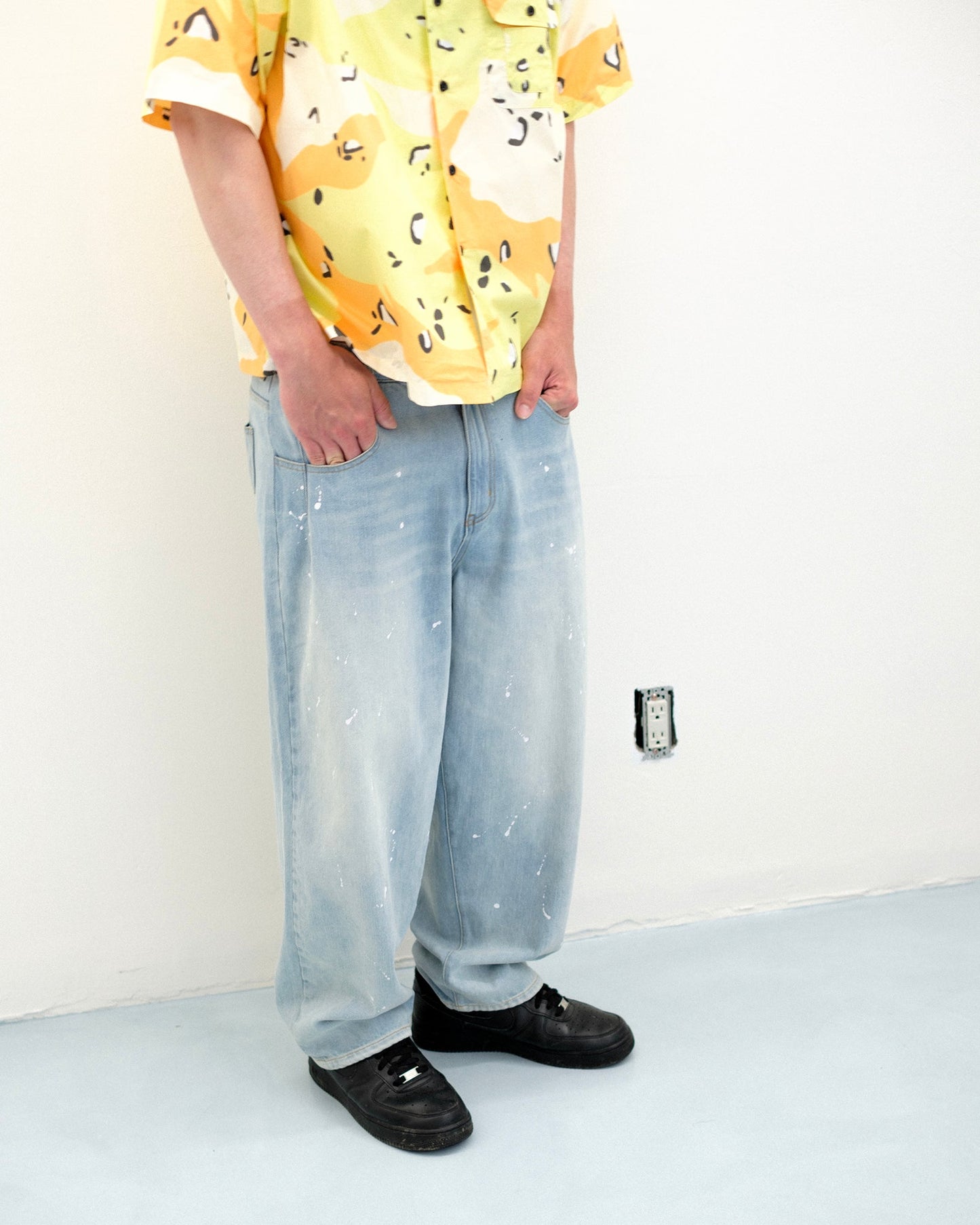 DEMARCOLAB - SILVER DUB 7P MESSY JEANS
