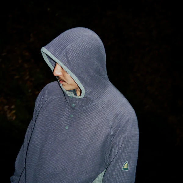 LIDAIRPEAKS - STELTH FLEECE PARKA "GREY"