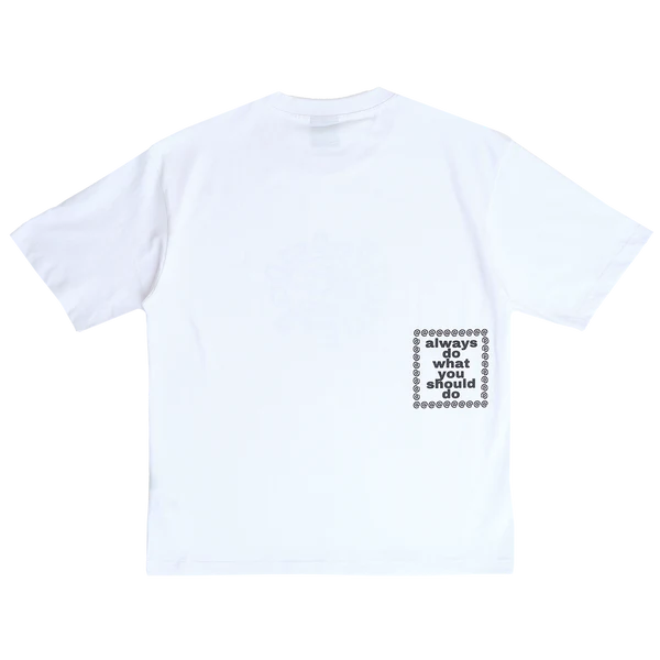 ADWYSD - SKETCHY @SUN T-SHIRT - WHITE