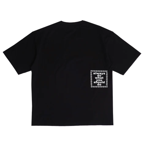 ADWYSD - SKETCHY @SUN T-SHIRT - BLACK