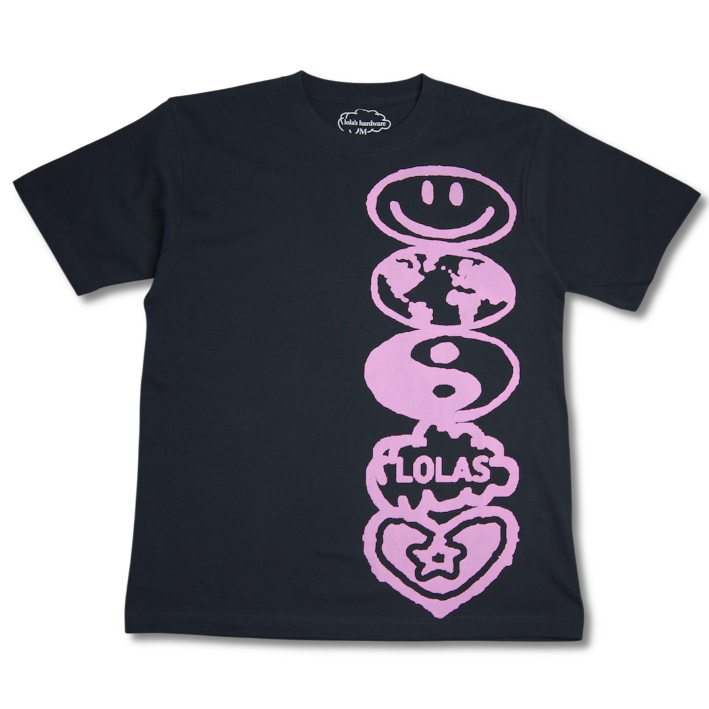 LOLAS HARDWARE - SYMBOLISM TEE - HAZY NAVY