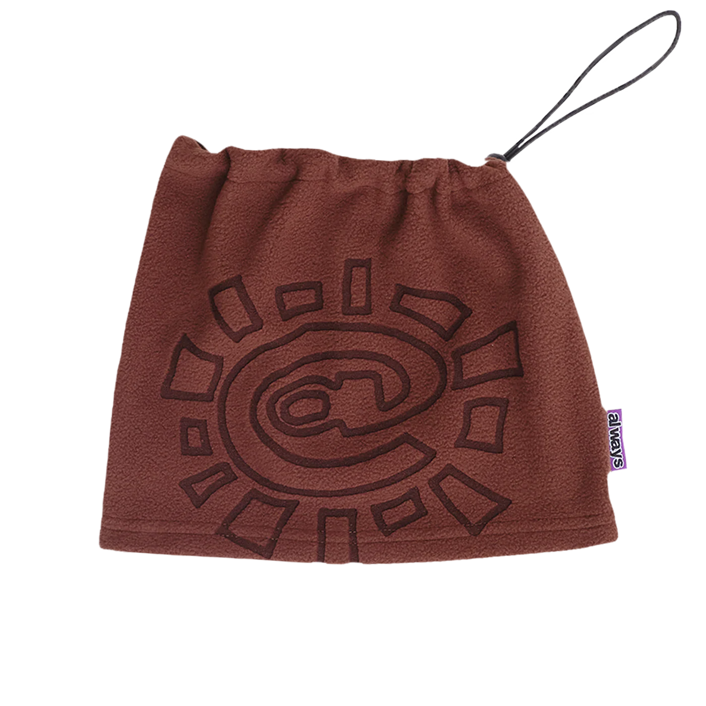 ADWYSD - POLARFLEECE SNOOD - BROWN
