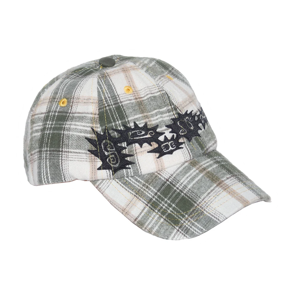 SLINKY - PLAID SPIKES HAT - GREEN