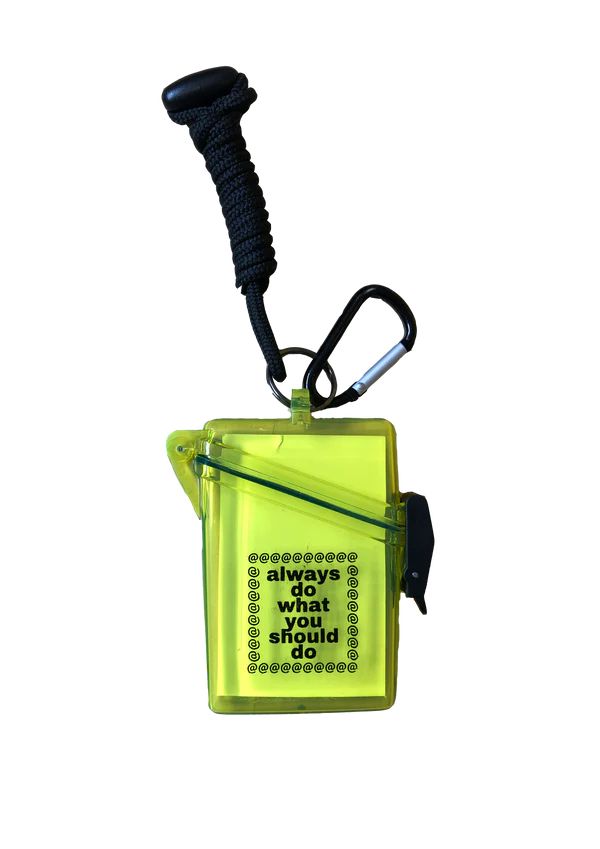 ADWYSD - CASE - CLEAR YELLOW