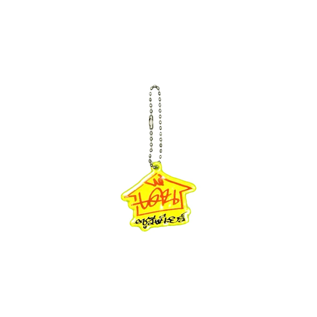 DEN - Thai House Logo Reflective Keychain
