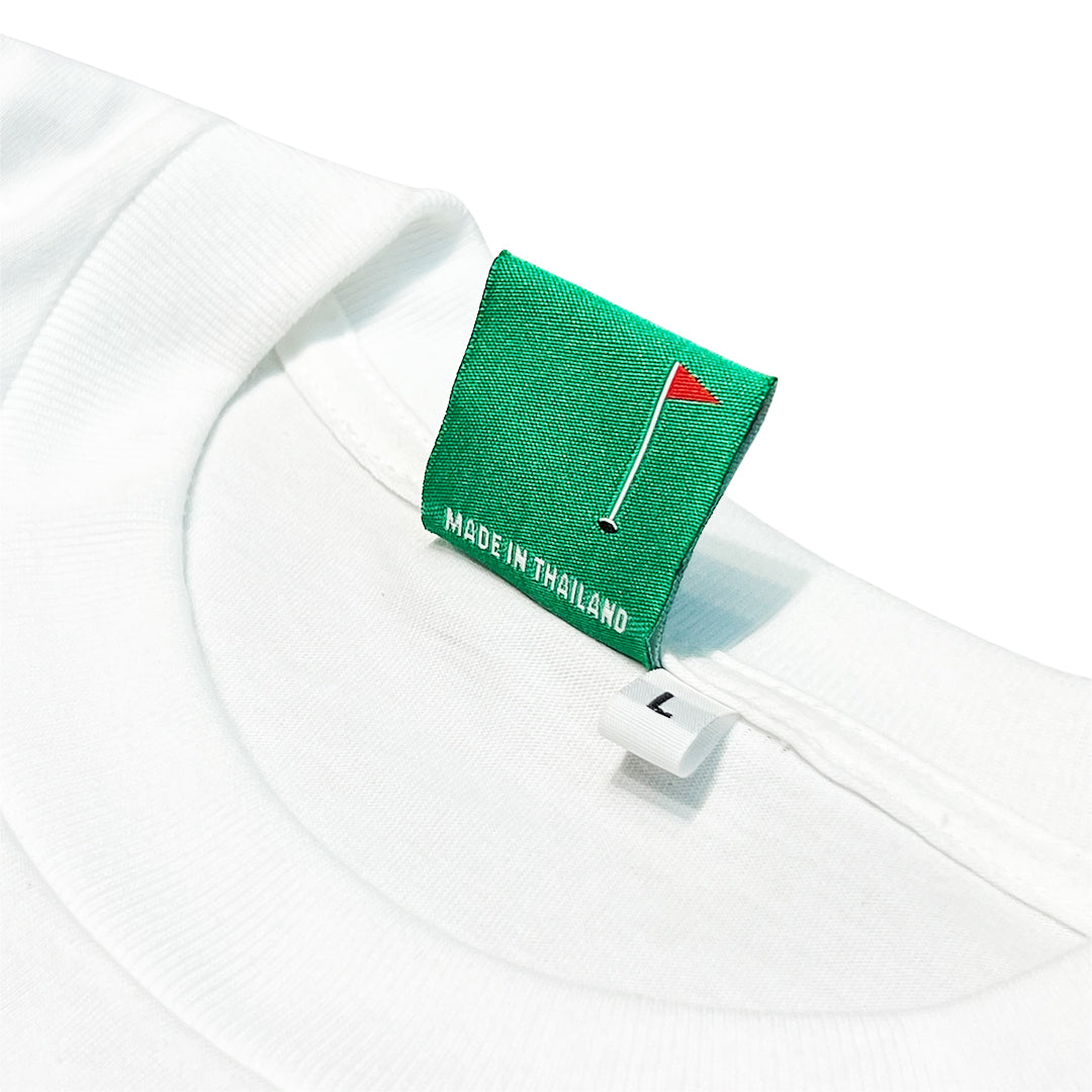 FORE - GOLF BRAND LOGO - WHITE