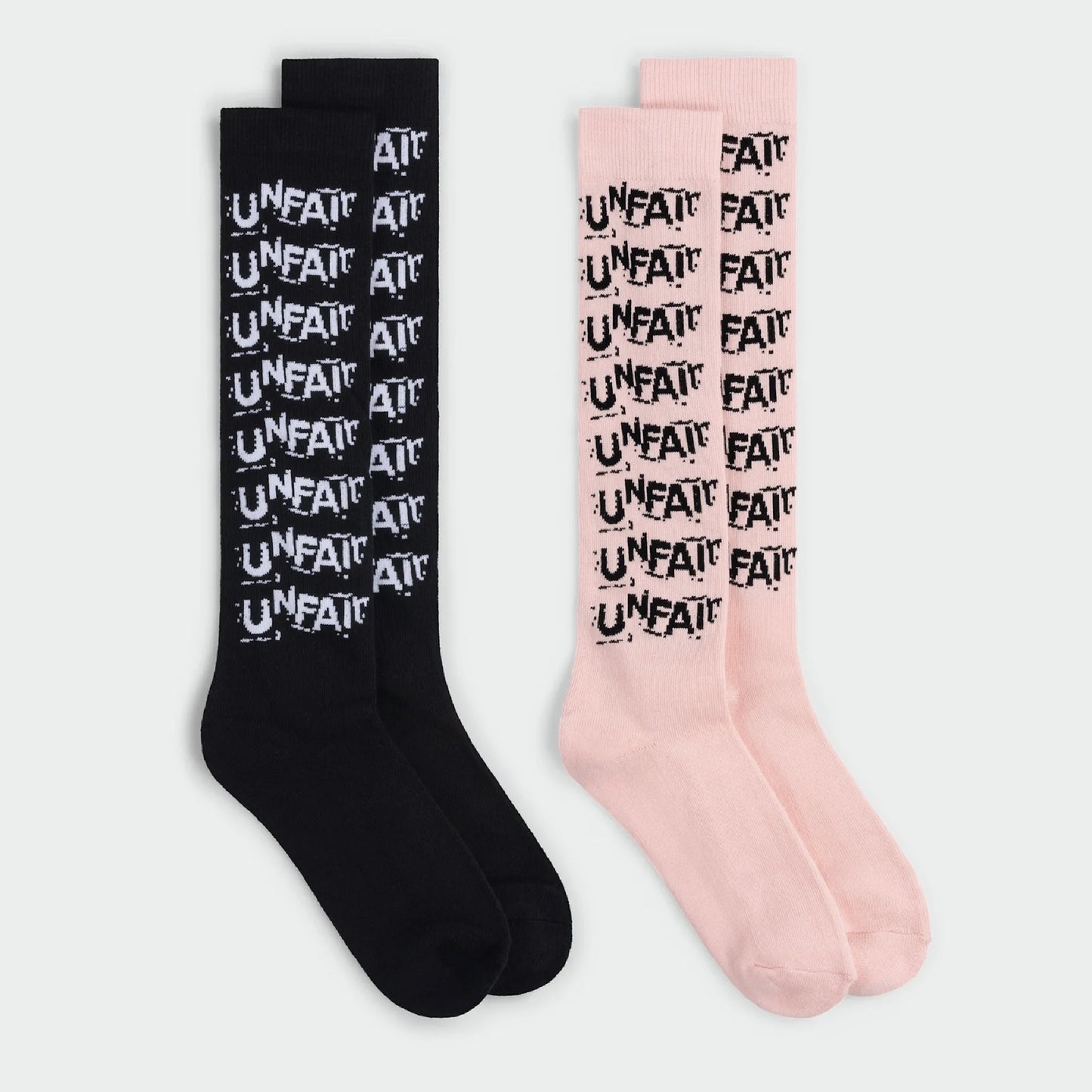 Life is Unfair - Stack Logo Knee Socks 2-Pack