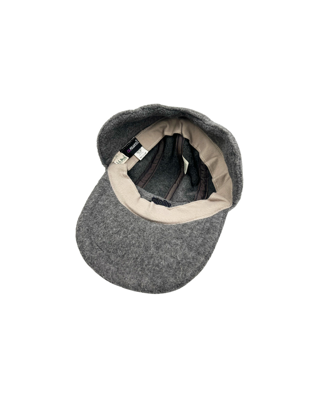 VINTAGE L.L.BEAN FLEECE EARFLAP - GREY