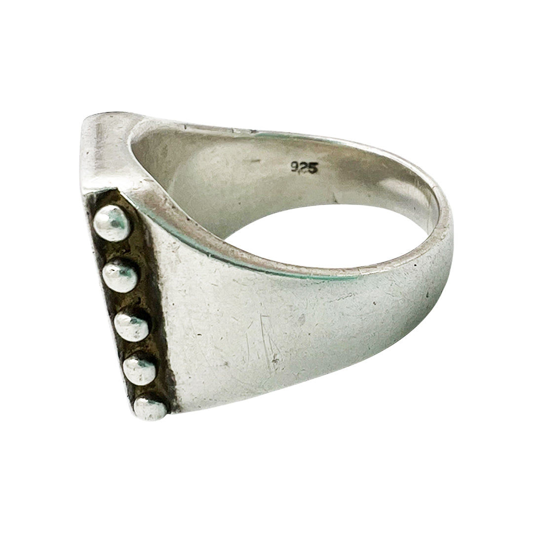 FLAG SILVER RING