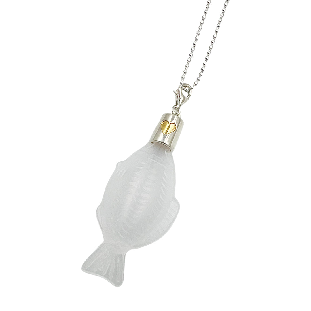 IN-PUT-OUT - SOY SAUCE FISH BOTTLE CAP NECKLACE