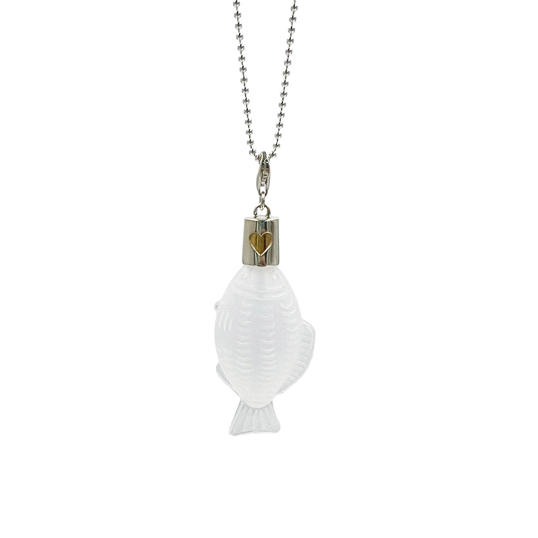 IN-PUT-OUT - SOY SAUCE FISH BOTTLE CAP NECKLACE