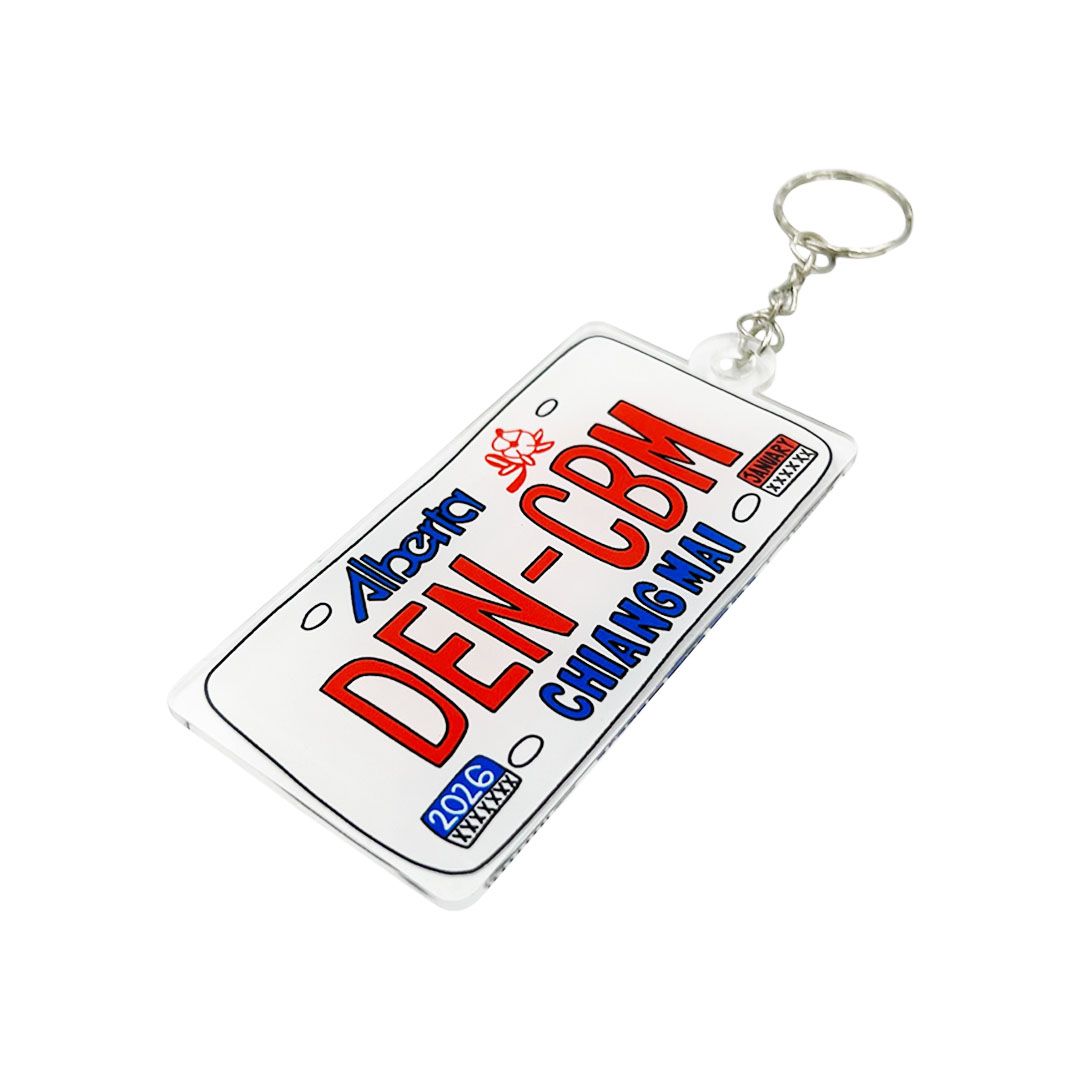 DEN X CRAZY B - KEYCHAIN