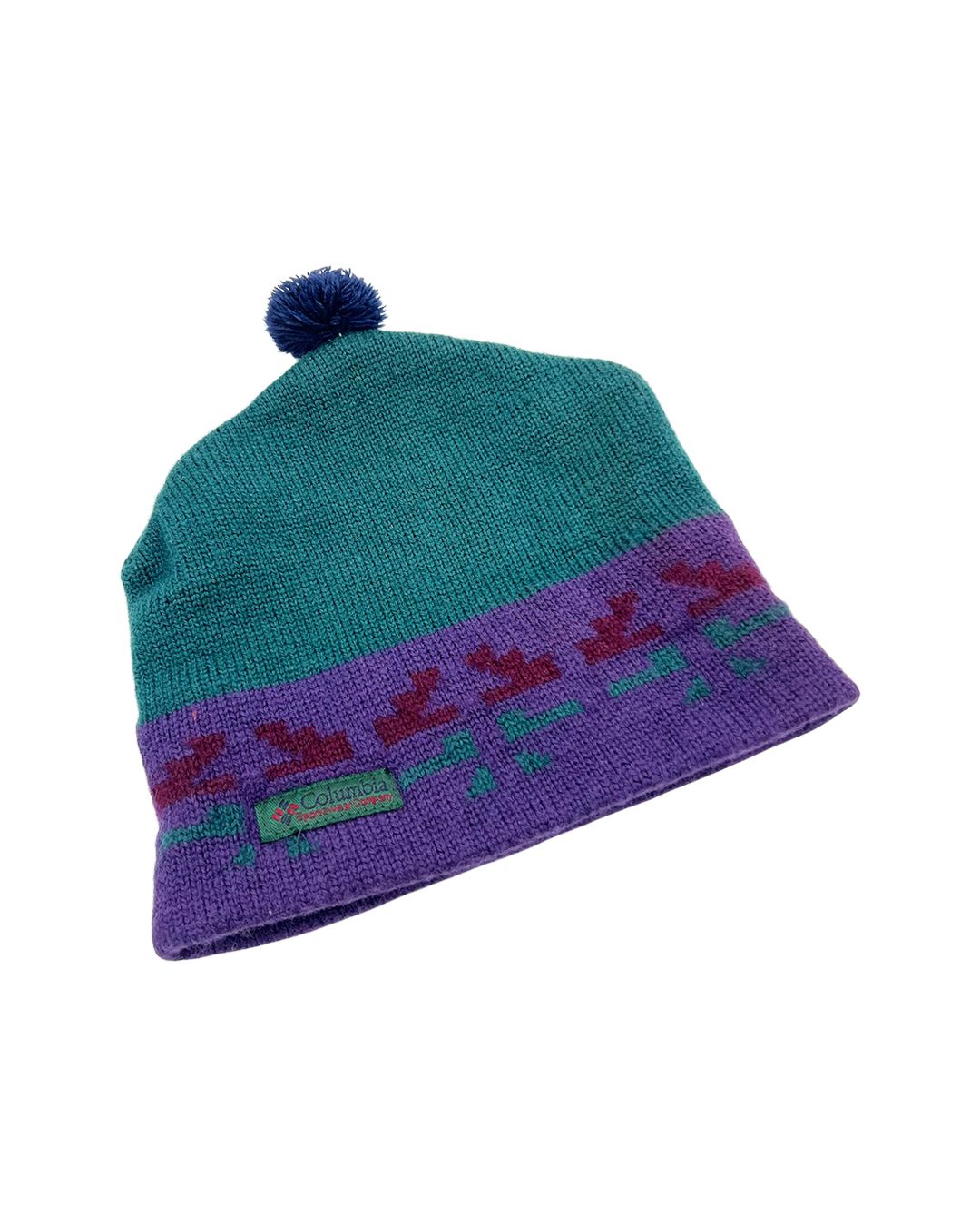 USED & VINTAGE COLUMBIA POM BEANIES