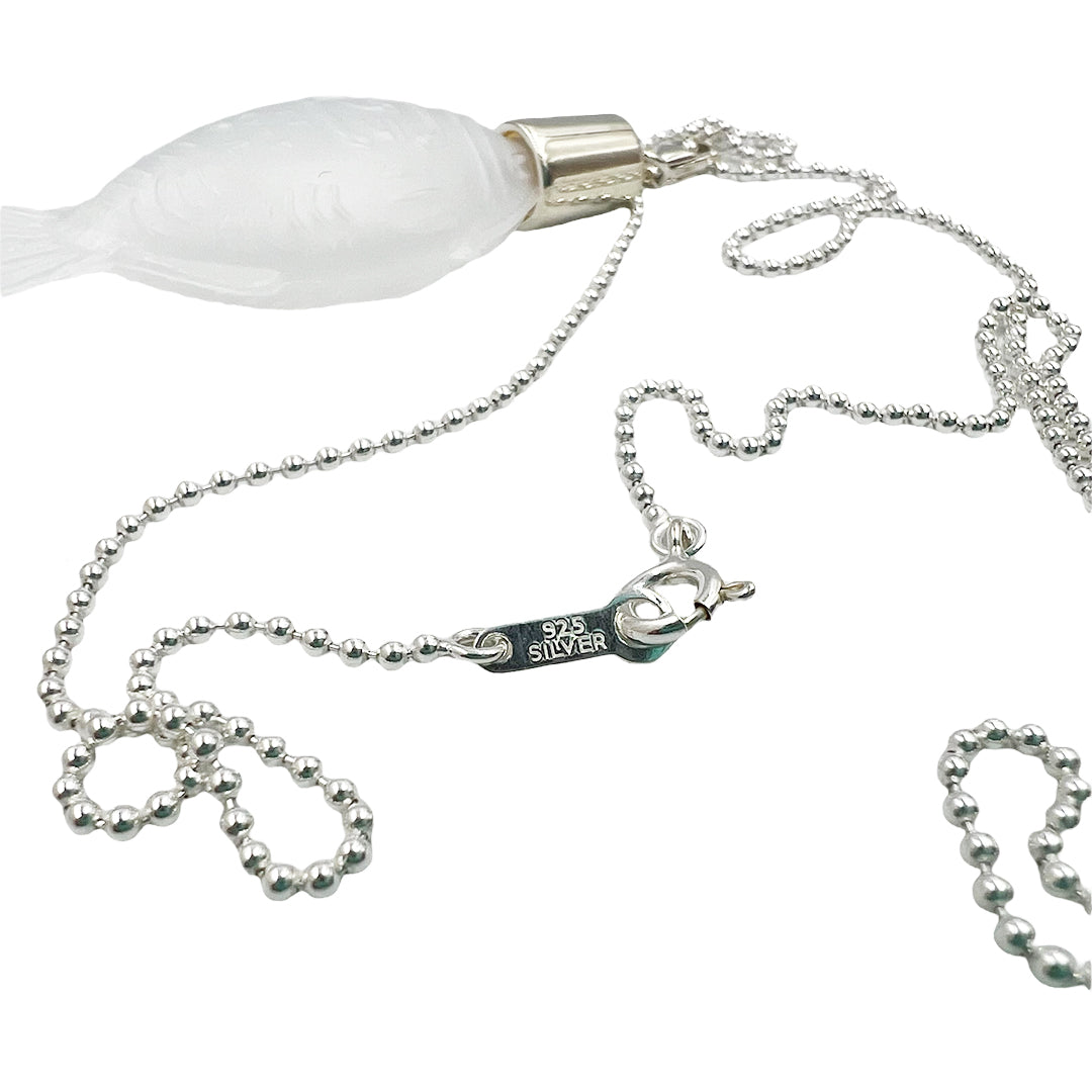 IN-PUT-OUT - SOY SAUCE FISH BOTTLE CAP NECKLACE