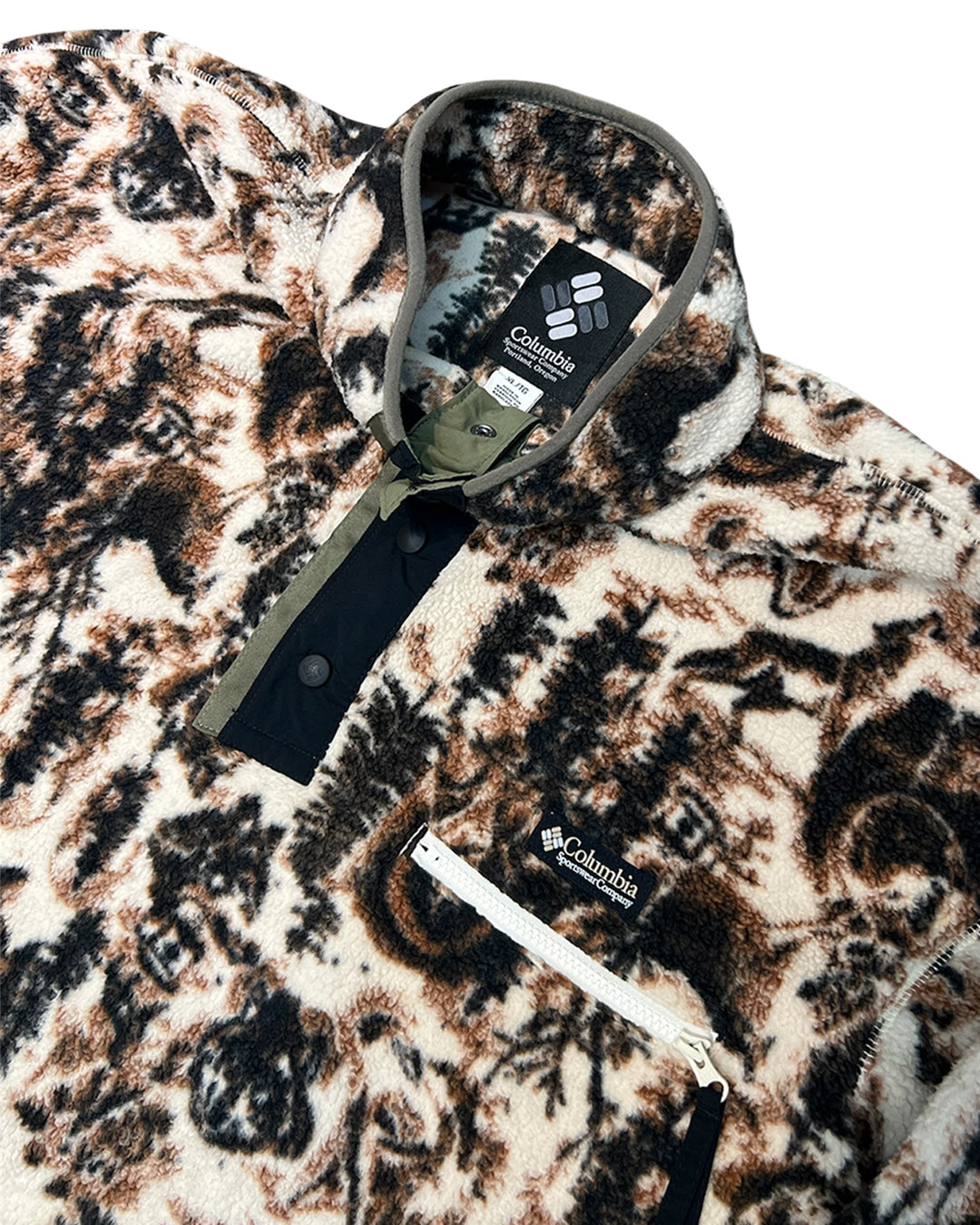 USED & VINTAGE COLUMBIA FLEECE PULLOVER