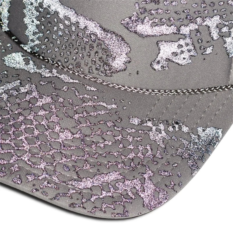 SICK DAN - Snake Print Trucker Cap