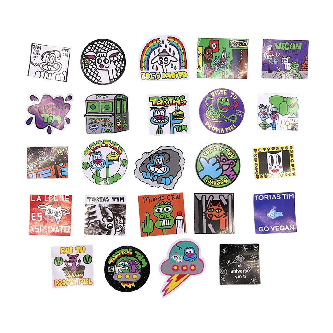 TIM COMIX - STICKER PACK