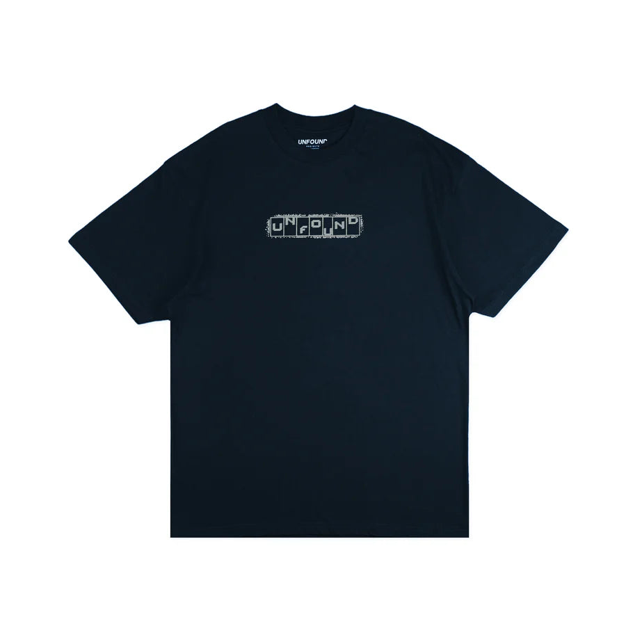 UNFOUND - GRAPHIX TEE - NAVY