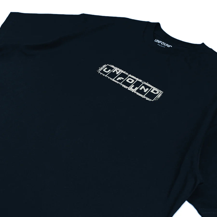 UNFOUND - GRAPHIX TEE - NAVY
