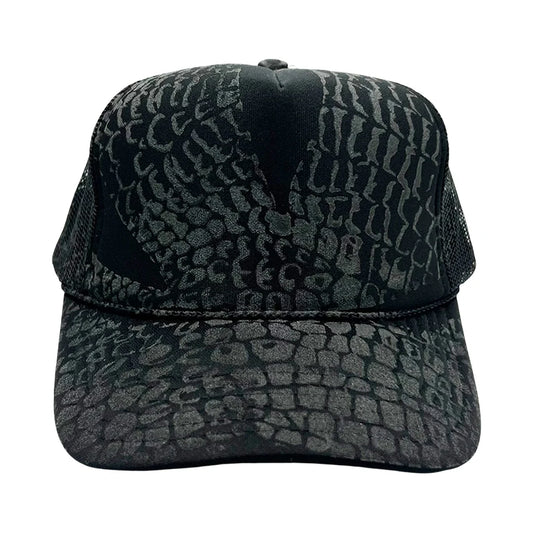 SICK DAN - Croc Print Trucker Cap