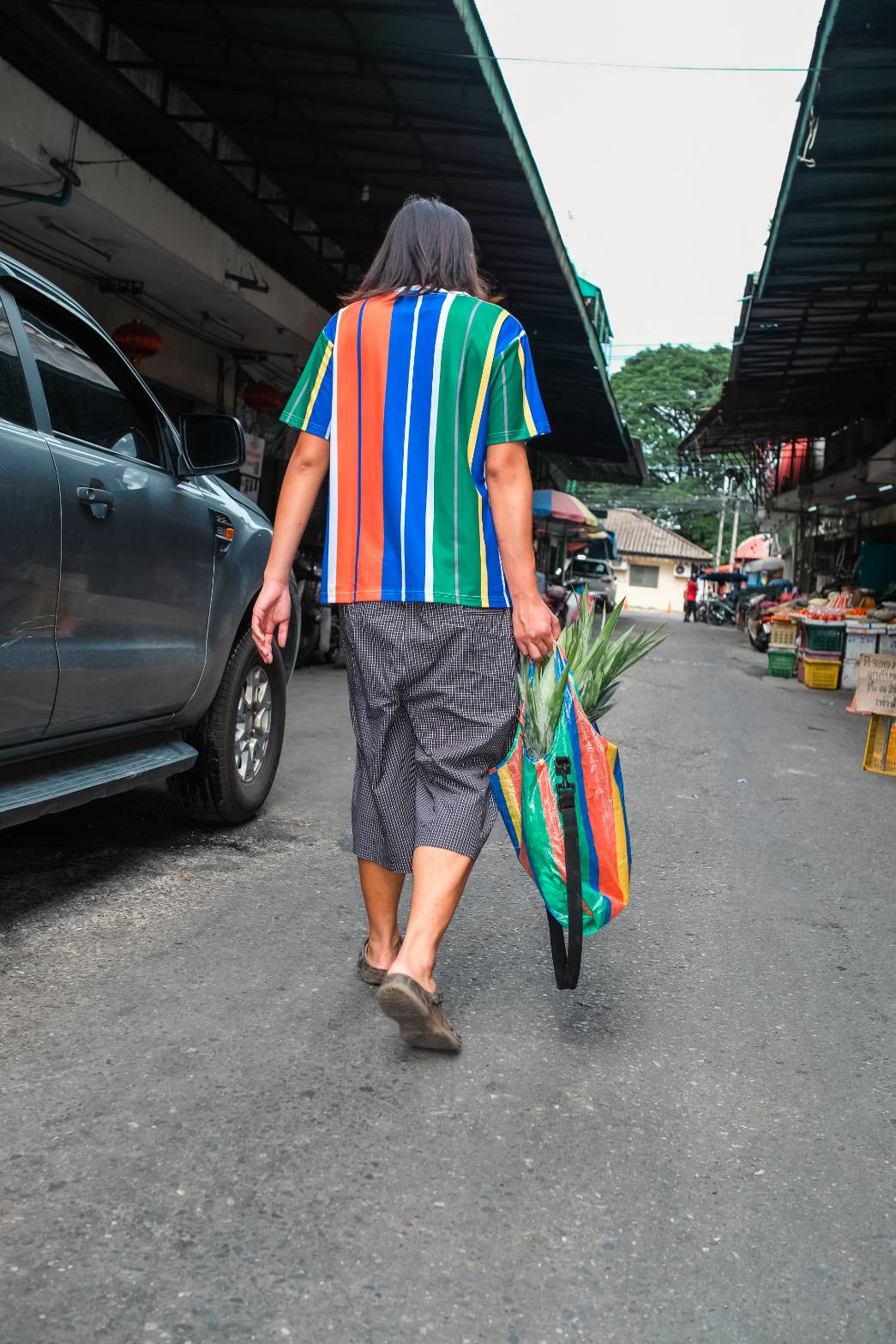 DEN - MARKET STRIPE TEE