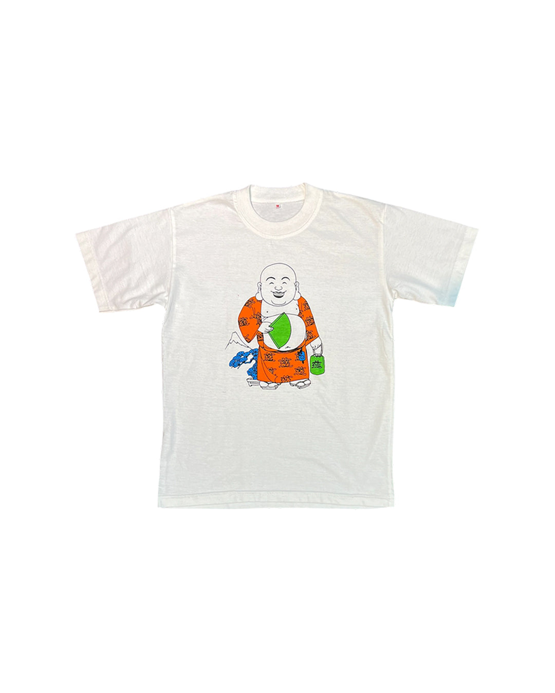 VINTAGE BUDDHA GRAPHIC TEE WHITE