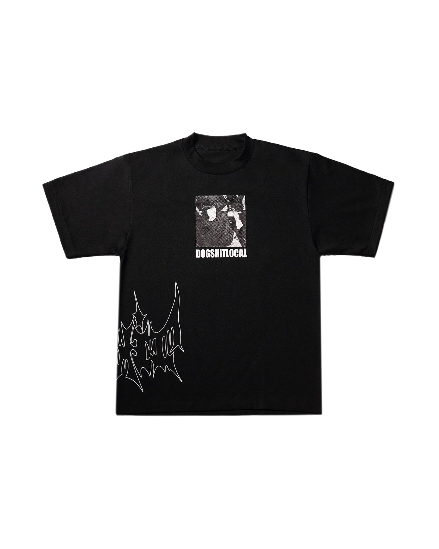 DOGSHIRT TEE BLACK