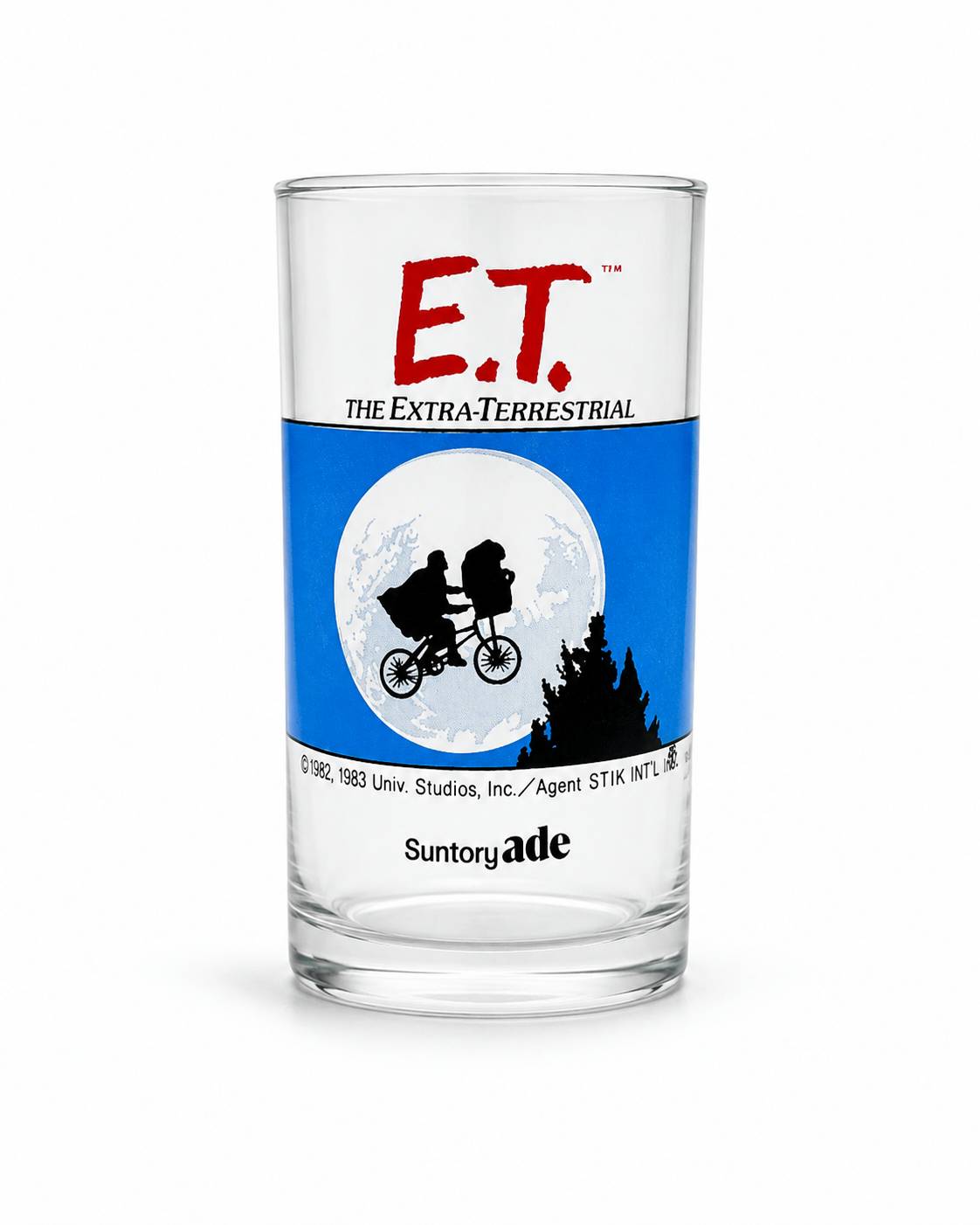 E.T. VINTAGE MOVIE GLASS 1
