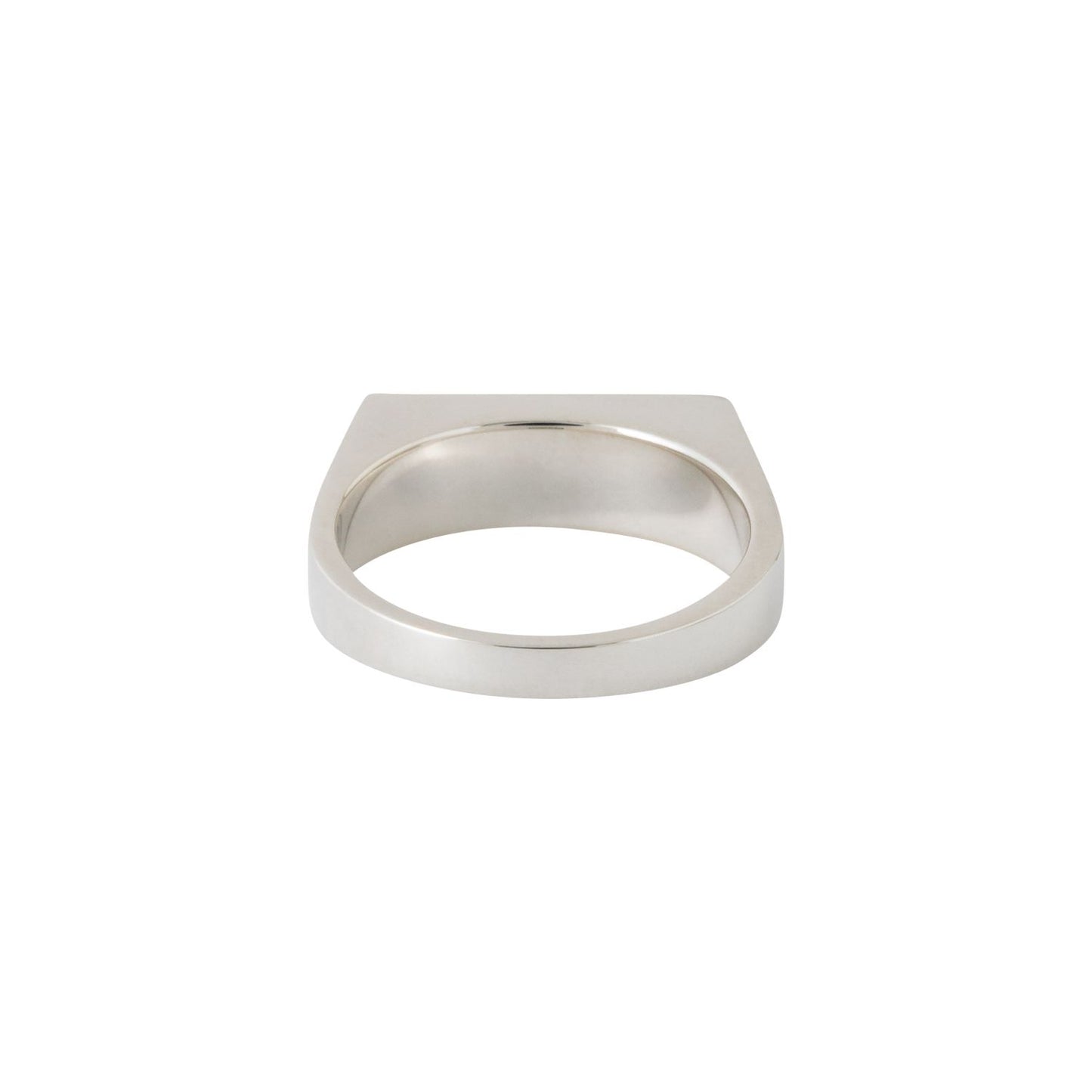 ON AIR - BASIC LOGO RING SILVER