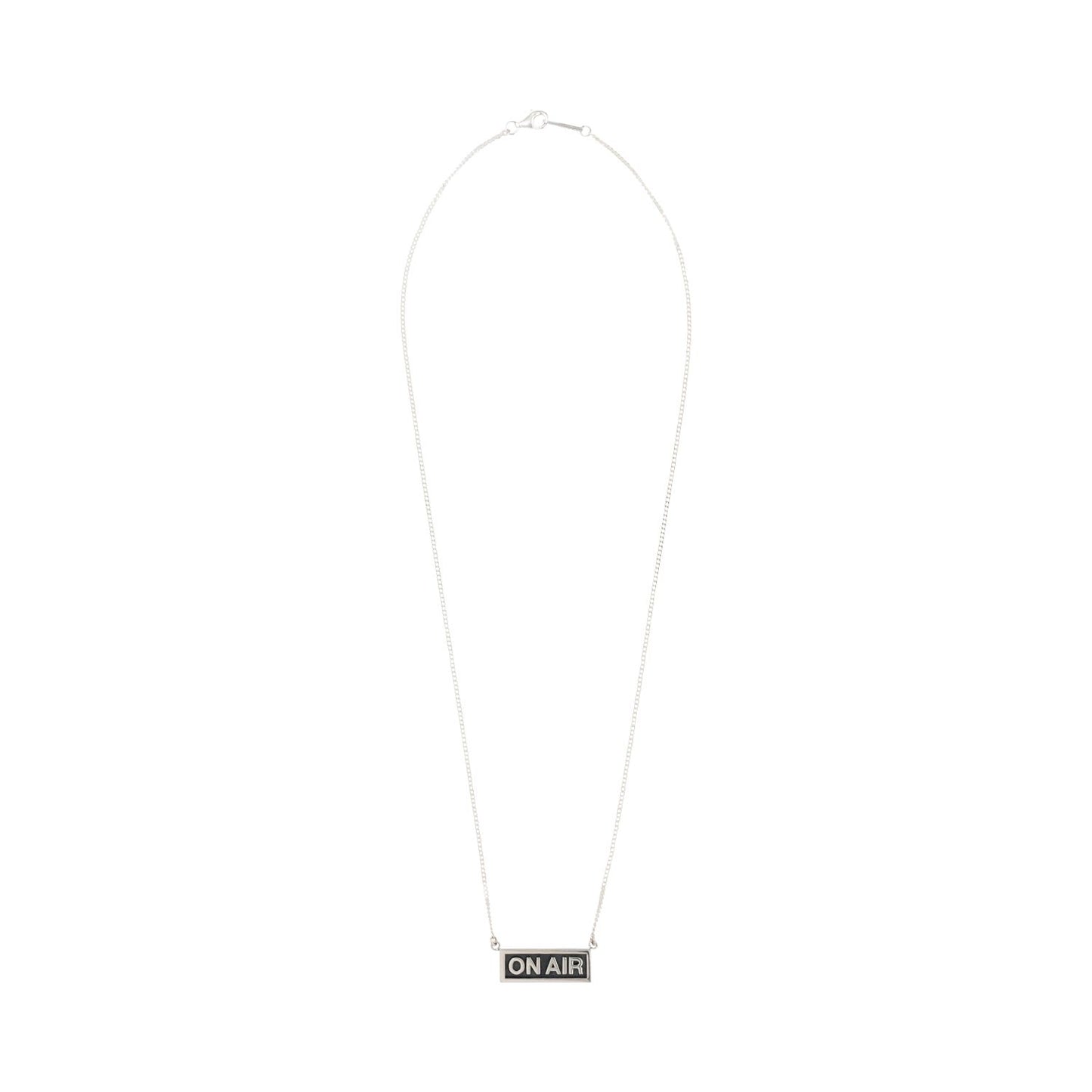 ON AIR - Basic Logo Necklace (Silver)