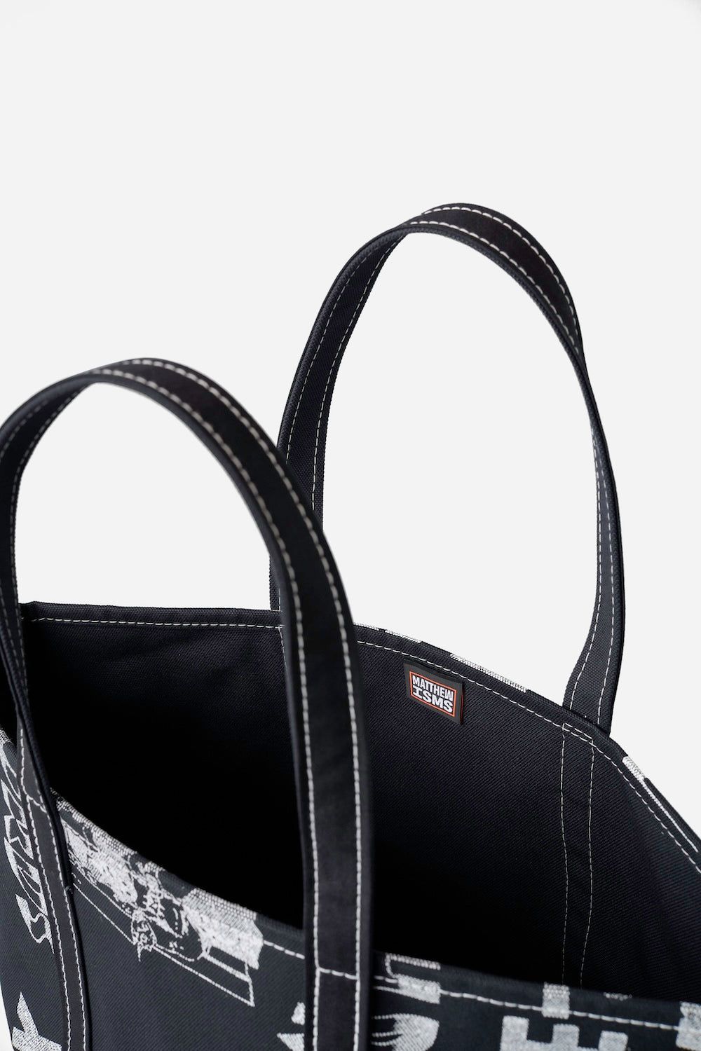 FIFTH - A PATIENT MAN'S ANTICS CANVAS TOTE BAG