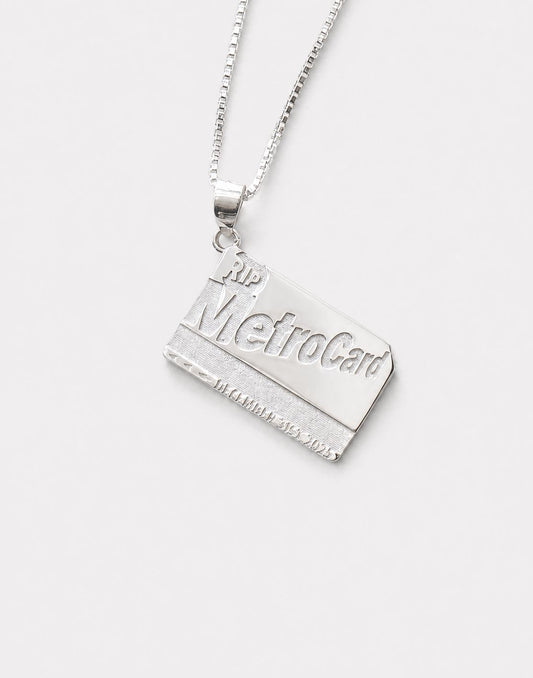IN PUT OUT - R.I.P METRO CARD NECKLACE