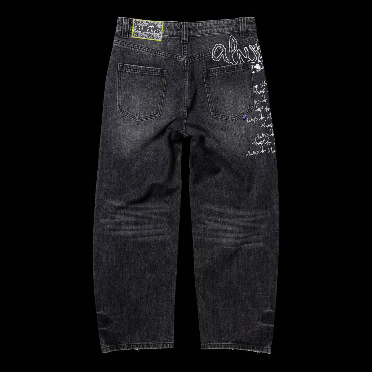 ALWAYS - WAZA JEANS - WASHED BLACK